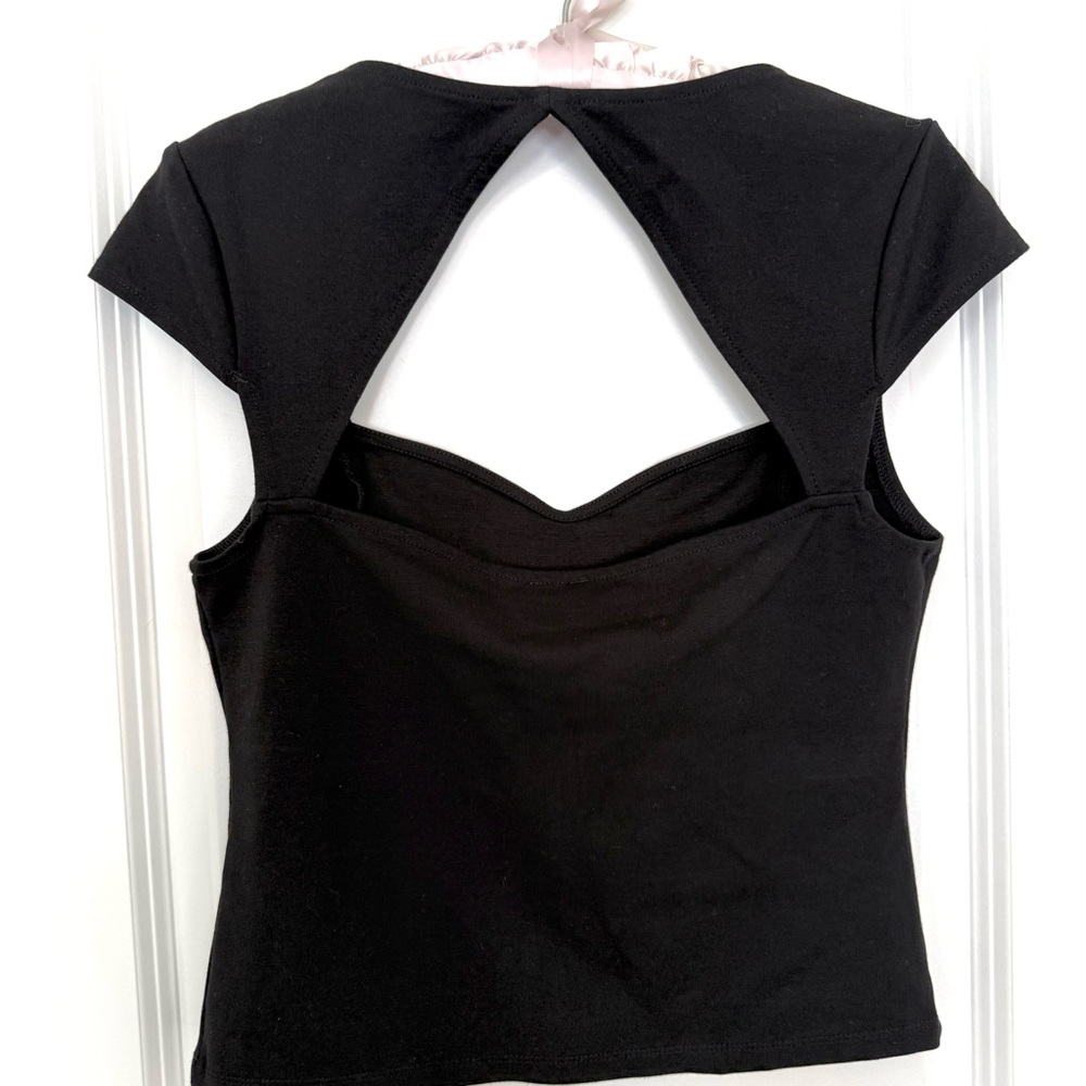 Anthropologie - Maeve- Back cut-out and sweetheart neckline 🖤 - Picture 6 of 7